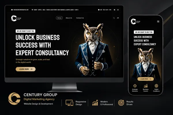  Corporate Website Development for Marketing & Portfolio Showcase 